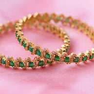 Silsila Shubhra Bangle in 92.5 Silver