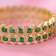 Silsila Shubhra Bangle in 92.5 Silver