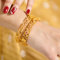 Silsila Rohini Bangle in 92.5 Silver