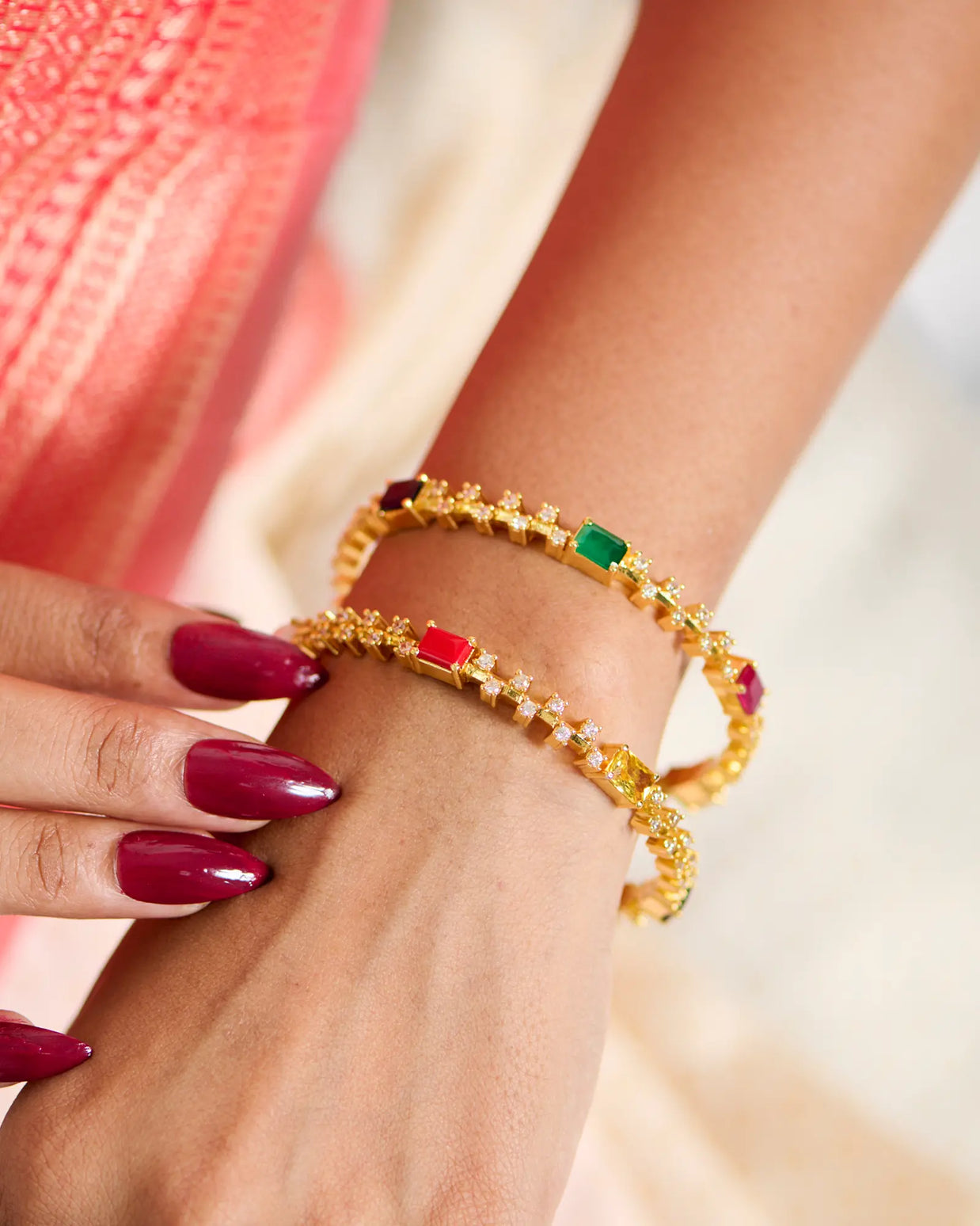 Silsila Navratna Harmony Bangle