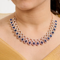 Silsila Ocean Bliss Rose Gold Necklace