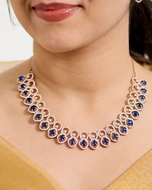 Silsila Ocean Bliss Rose Gold Necklace