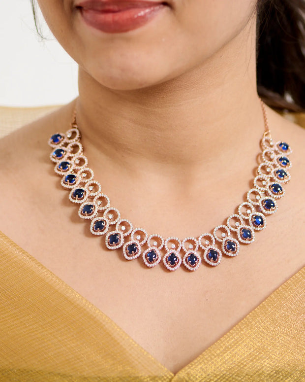 Silsila Ocean Bliss Rose Gold Necklace
