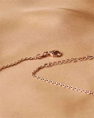 Silsila Ocean Bliss Rose Gold Necklace in 92.5 Silver