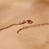 Silsila Ocean Bliss Rose Gold Necklace in 92.5 Silver