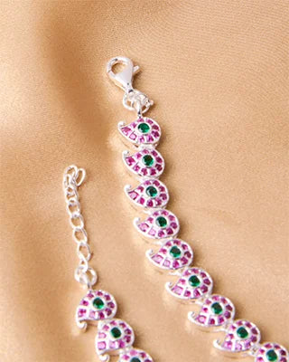 Rajsi Vrishti Payal in 92.5 Silver