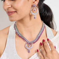 Rajasthani Chandrika Necklace Set