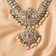 Maharani’s Grace Long Haar in 92.5 Silver