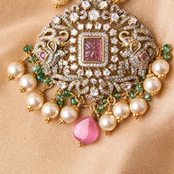 Maharani’s Grace Long Haar in 92.5 Silver