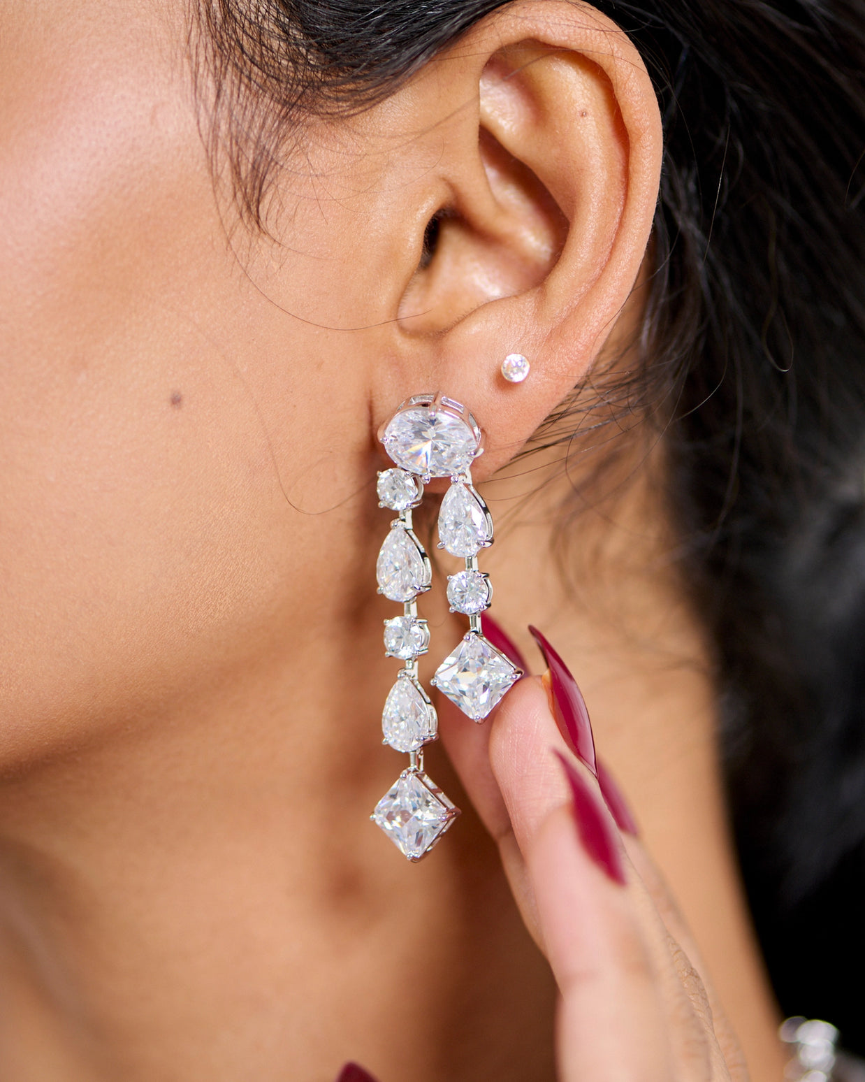 Ethereal Spark Statement Necklace