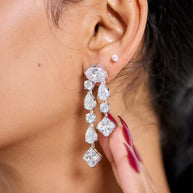 Ethereal Spark Statement Necklace