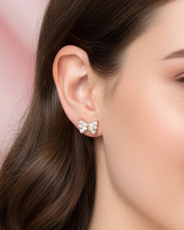 Knot Studs in 92.5 Silver