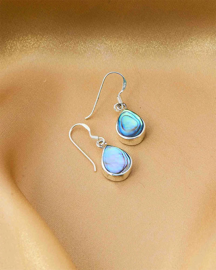 Timeless Teardrop Rhodium Studs in 92.5 Silver