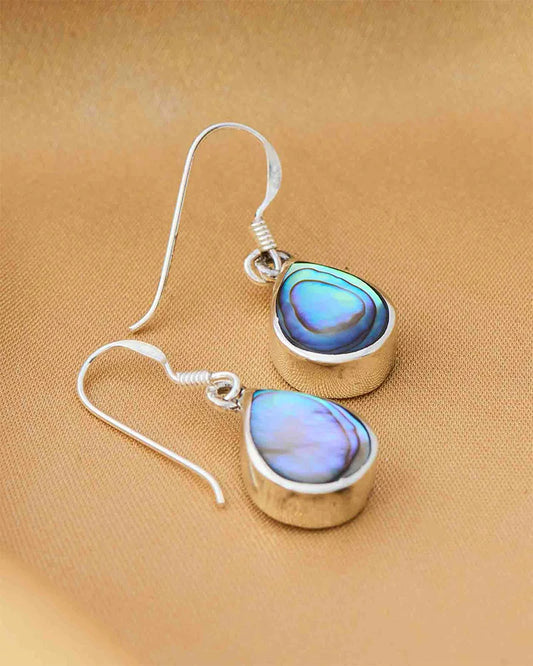 Timeless Teardrop Rhodium Studs in 92.5 Silver