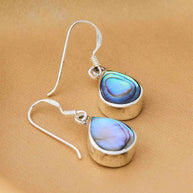 Timeless Teardrop Rhodium Studs in 92.5 Silver