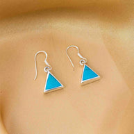 Royal Triangular Easy Hangings in 92.5 Silver