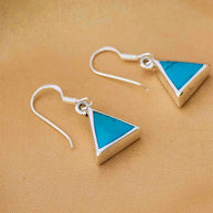 Royal Triangular Easy Hangings in 92.5 Silver