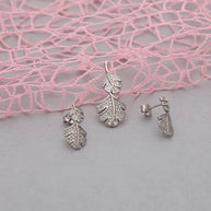 Charm Duo Twilight Pendant Set  in 92.5 Silver