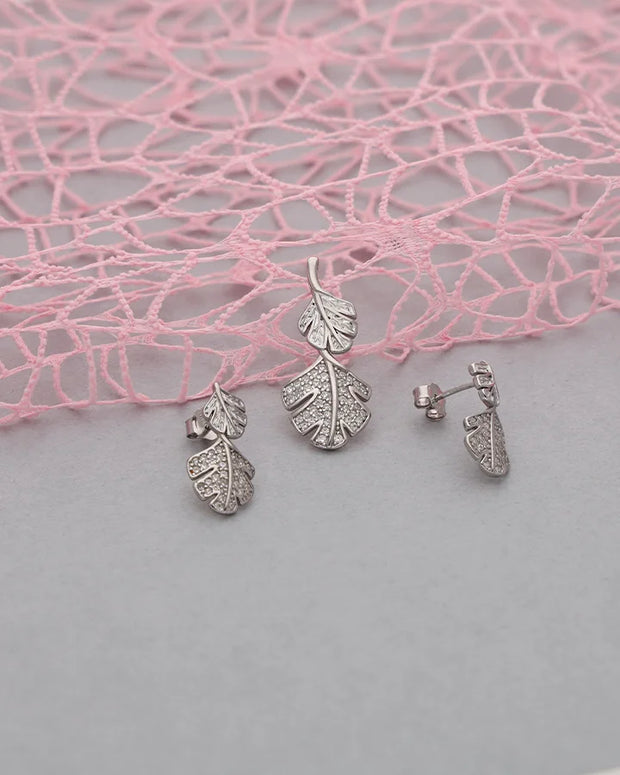 Charm Duo Twilight Pendant Set  in 92.5 Silver