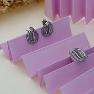 Charm Duo Stellar Enamel Pendant Set  in 92.5 Silver