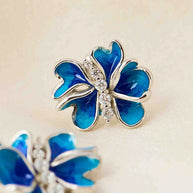 Charm Duo Radiant Bloom Pendant Set  in 92.5 Silver