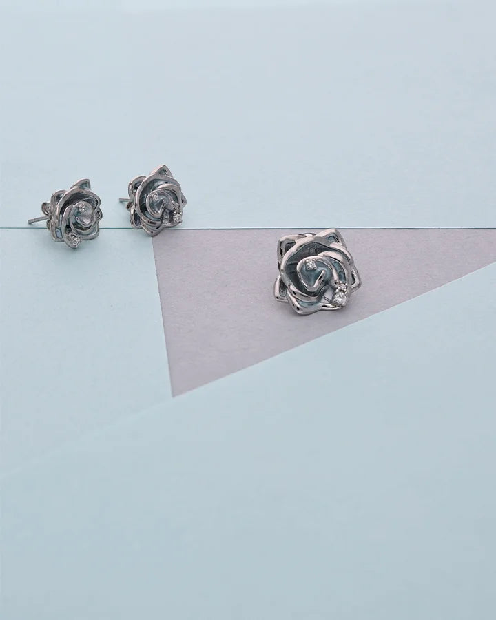 Charm Duo Glimmer Pendant Set  in 92.5 Silver