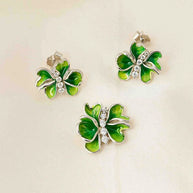 Charm Duo Celeste Pendant Set  in 92.5 Silver