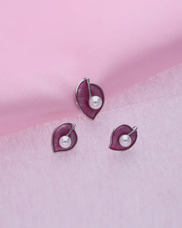 Charm Duo Stellar Pendant Set  in 92.5 Silver