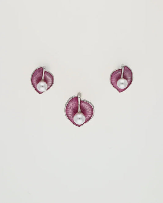 Charm Duo Stellar Pendant Set  in 92.5 Silver