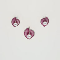 Charm Duo Stellar Pendant Set  in 92.5 Silver