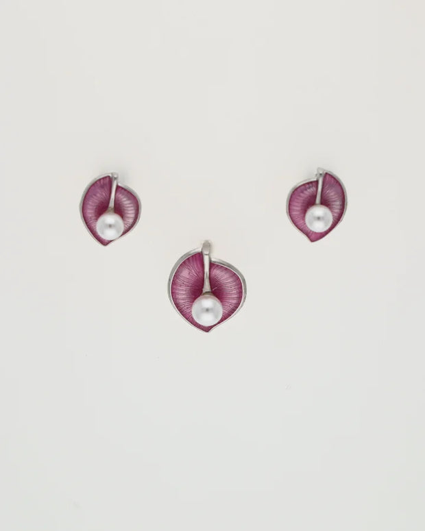 Charm Duo Stellar Pendant Set  in 92.5 Silver