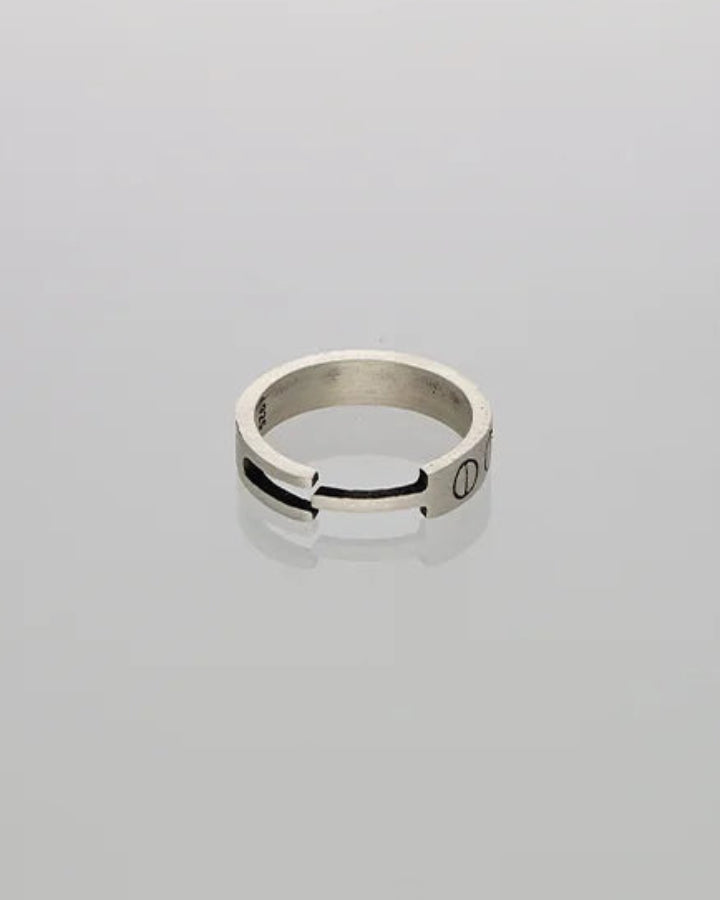 Orb Ring in 92.5 Silver