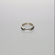 Anchor Adjustable Silver Ring in 92.5 Silver