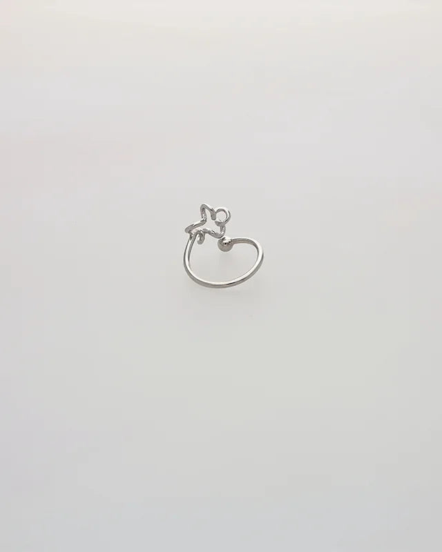 Lustre Adjustable Silver Ring in 92.5 Silver
