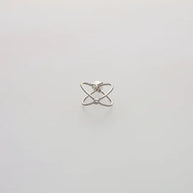 Party Adjustable Silver Ring in 92.5 Silver