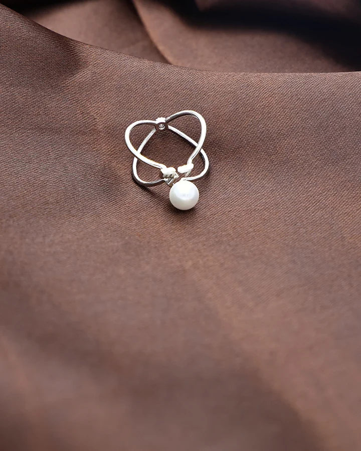 Party Adjustable Silver Ring in 92.5 Silver