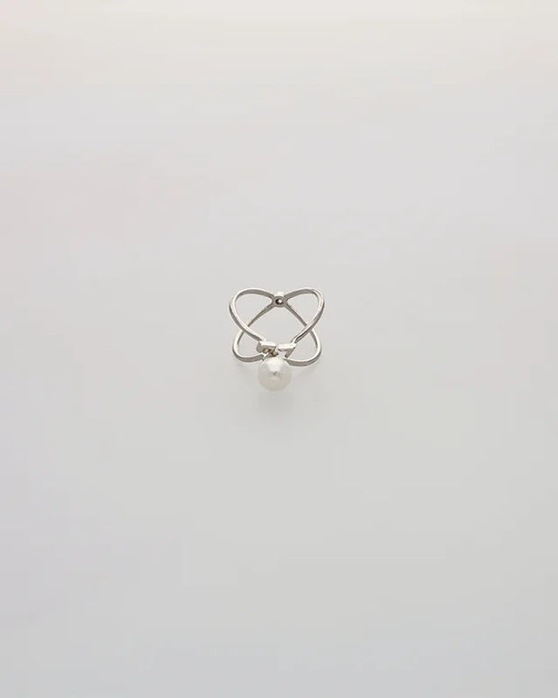 Party Adjustable Silver Ring in 92.5 Silver