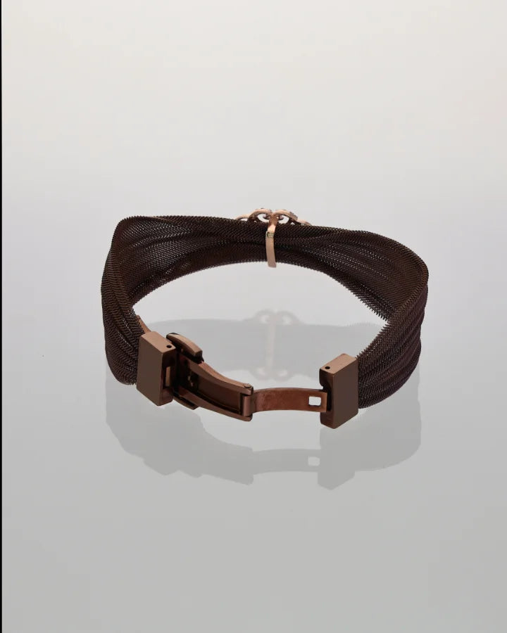 Amber Rose Cuff in 92.5 Silver