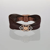 Amber Rose Cuff in 92.5 Silver