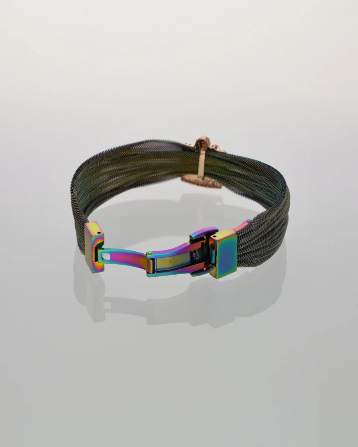 Radiant Rose Gold Luxe Cuff in 92.5 Silver