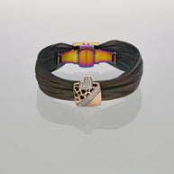 Radiant Rose Gold Luxe Cuff in 92.5 Silver