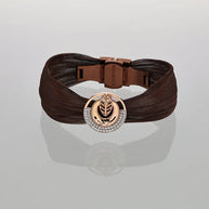 Amber Bloom Luxe Cuff in 92.5 Silver