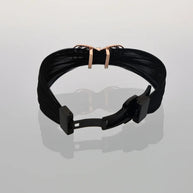 Midnight Heart Luxe Cuff in 92.5 Silver