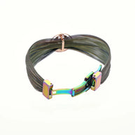 Aurora Shine Round Cuff in 92.5 Silver