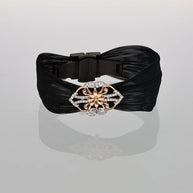 Noir Blush Elegance Cuff in 92.5 Silver