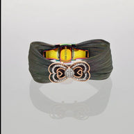 Caramel Blush Luxe Cuff in 92.5 Silver