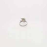 Red Fox Ring in 92.5 Silver