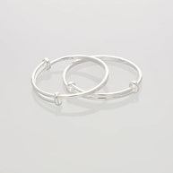 Silver Glow Adjustable Kadli in 92.5 Silver