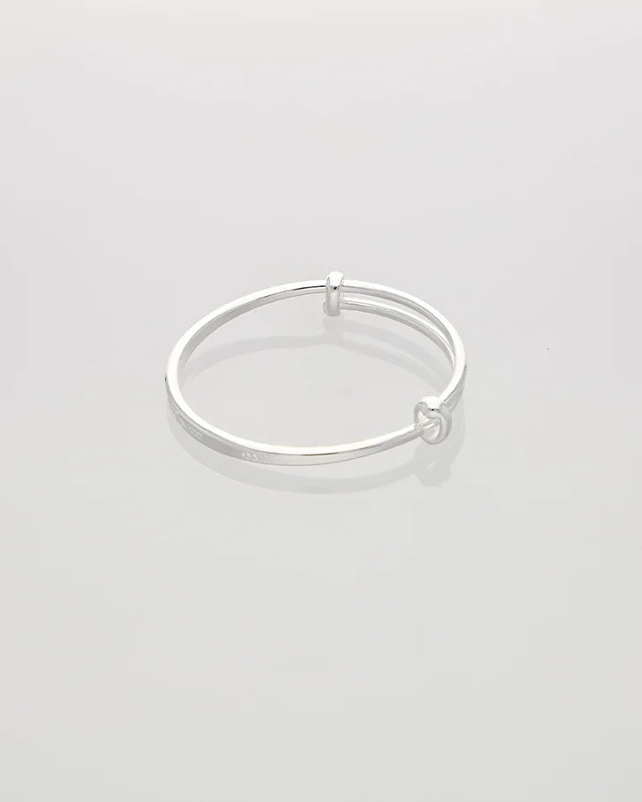 Silver Glow Adjustable Kadli in 92.5 Silver