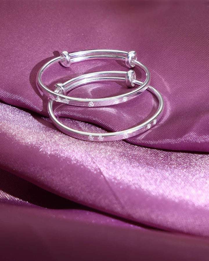 Om Aura Baby Kadli in 92.5 Silver